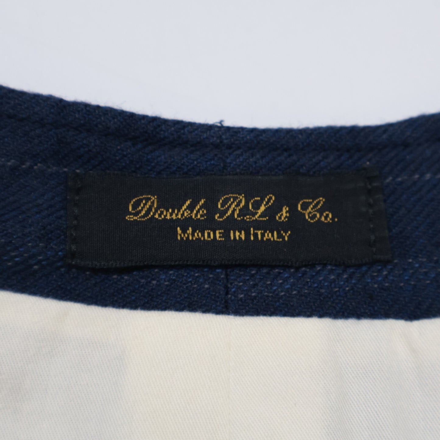 RRL Ralph Lauren [Excellent Condition/Domestic Authentic] 78289272100 Striped Wool x Cotton x Linen 4-Pocket Vest