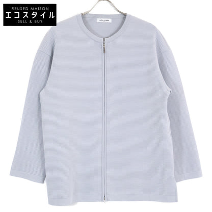 mila schon ミラショーン 500-45701 アンジュ ジップアップ ノーカラー ニット ジャケット