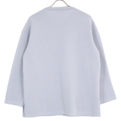 500-45701 Ange Zip-Up Collarless Knit Jacket 44 Women's