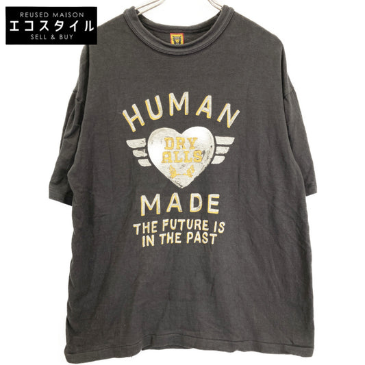 HUMAN MADE ヒューマンメイド ブラック×イエロー GRAPHIC TEE Tシャツ トップス