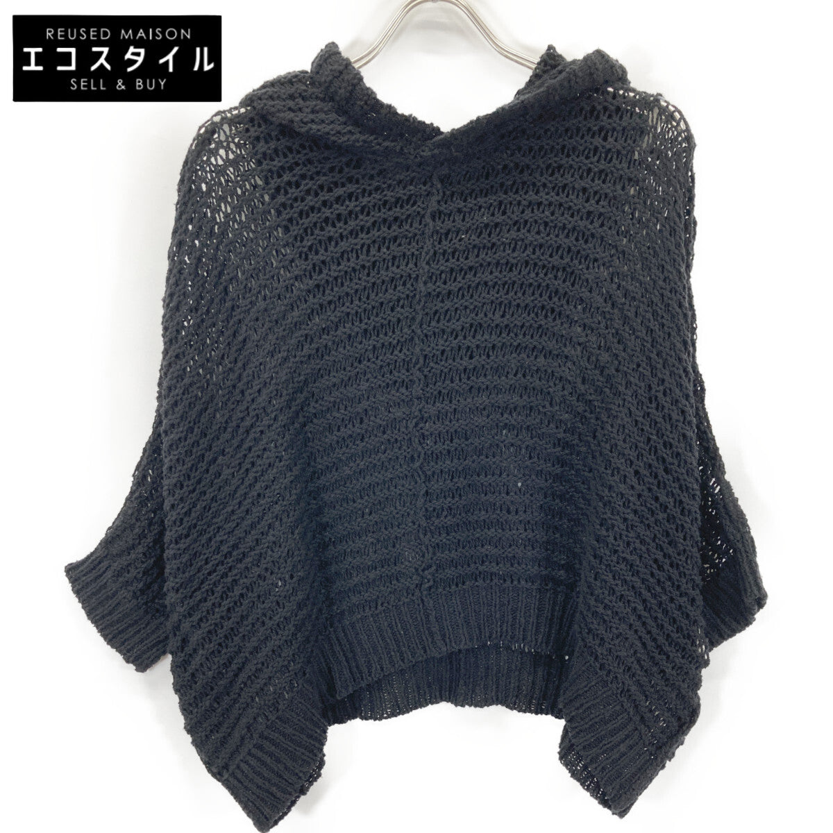 YP-K99-586 25SS Black Damaged Stripe Hoodie Tops 2 Women's