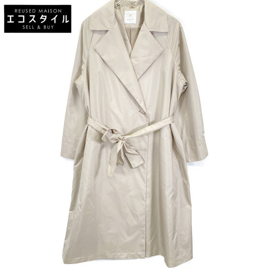 Beige Long Gilet Inner 3-Way Coat, Coat, 40, Women's