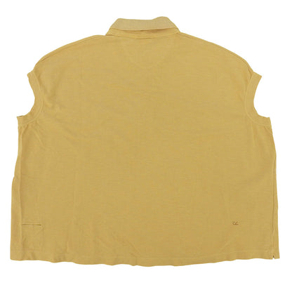 45R Canoco M Cami Polo Cotton Top Women's Yellow 70570012 Tops