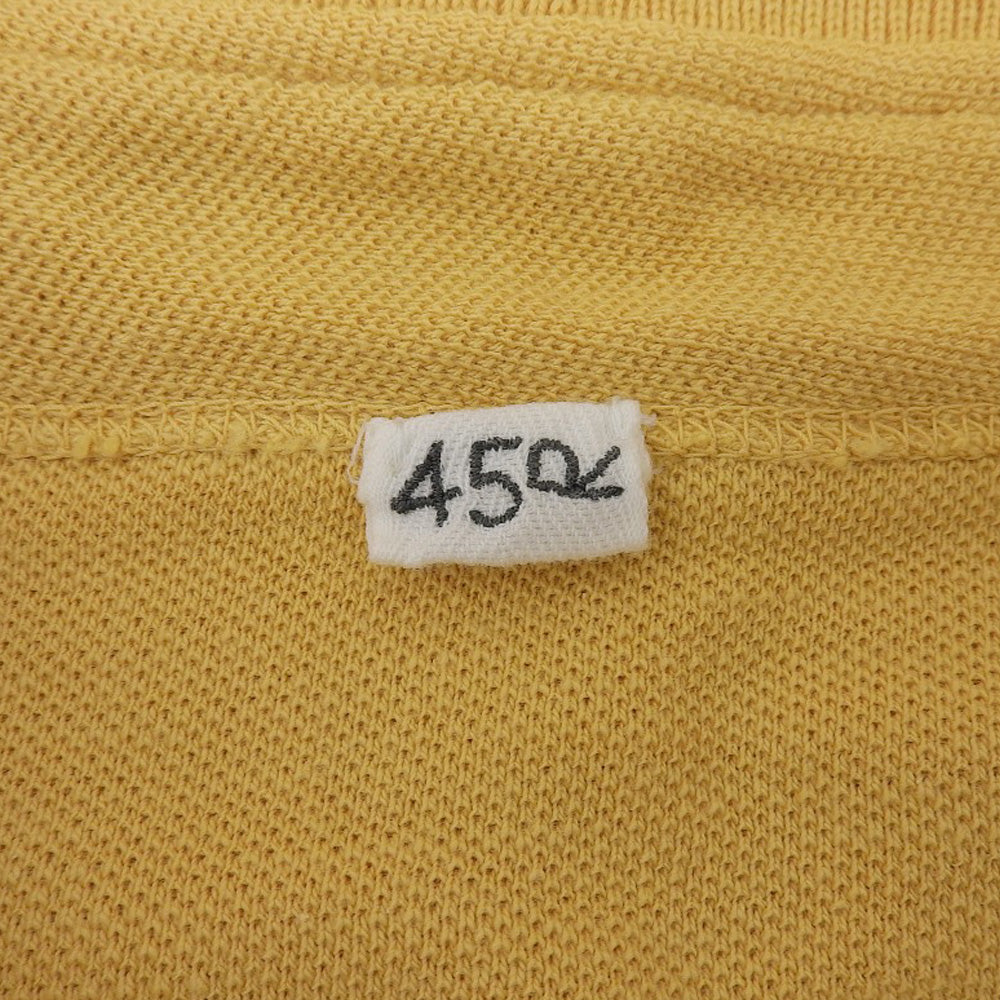 45R Canoco M Cami Polo Cotton Top Women's Yellow 70570012 Tops