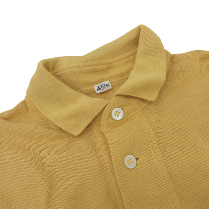 45R Canoco M Cami Polo Cotton Top Women's Yellow 70570012 Tops