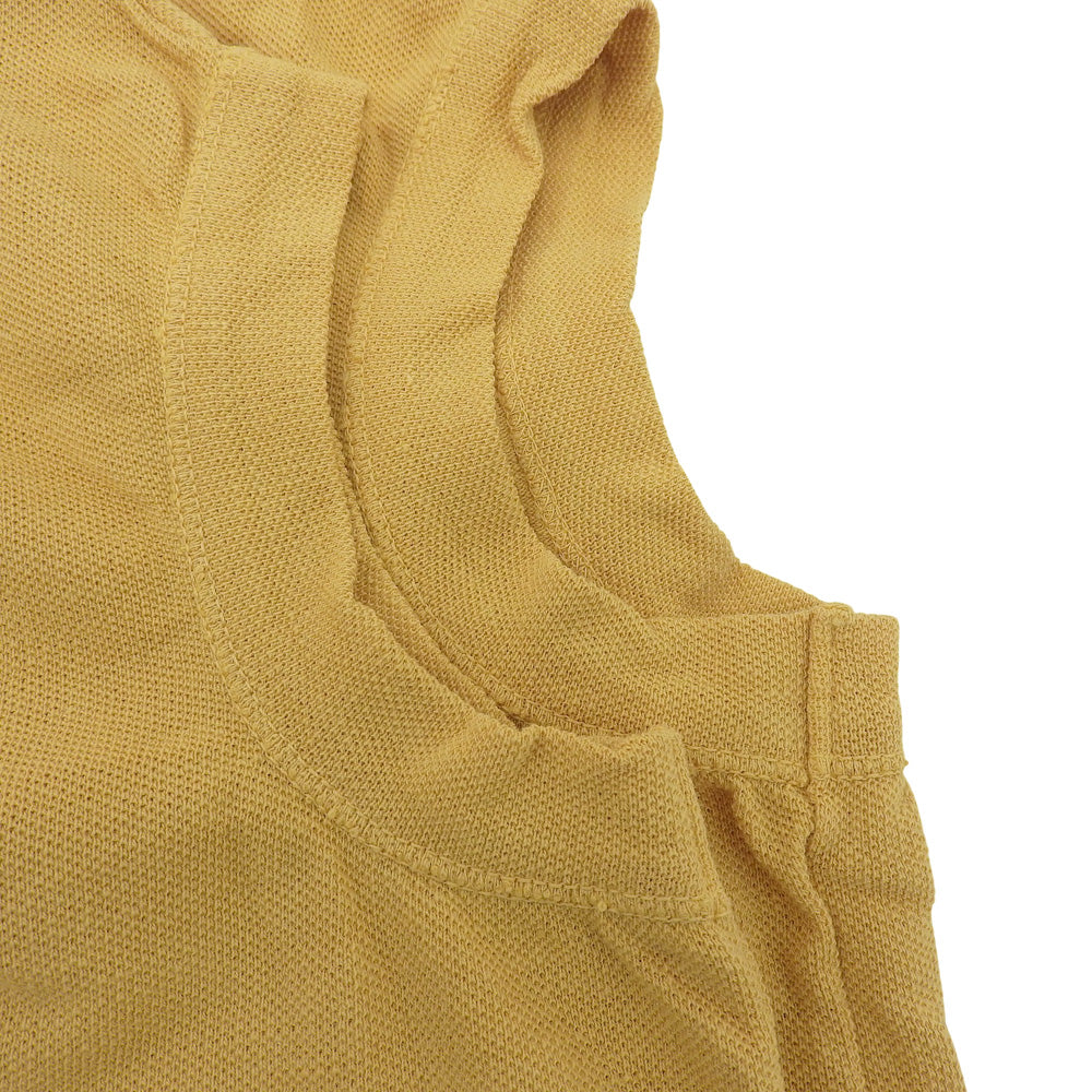 45R Canoco M Cami Polo Cotton Top Women's Yellow 70570012 Tops