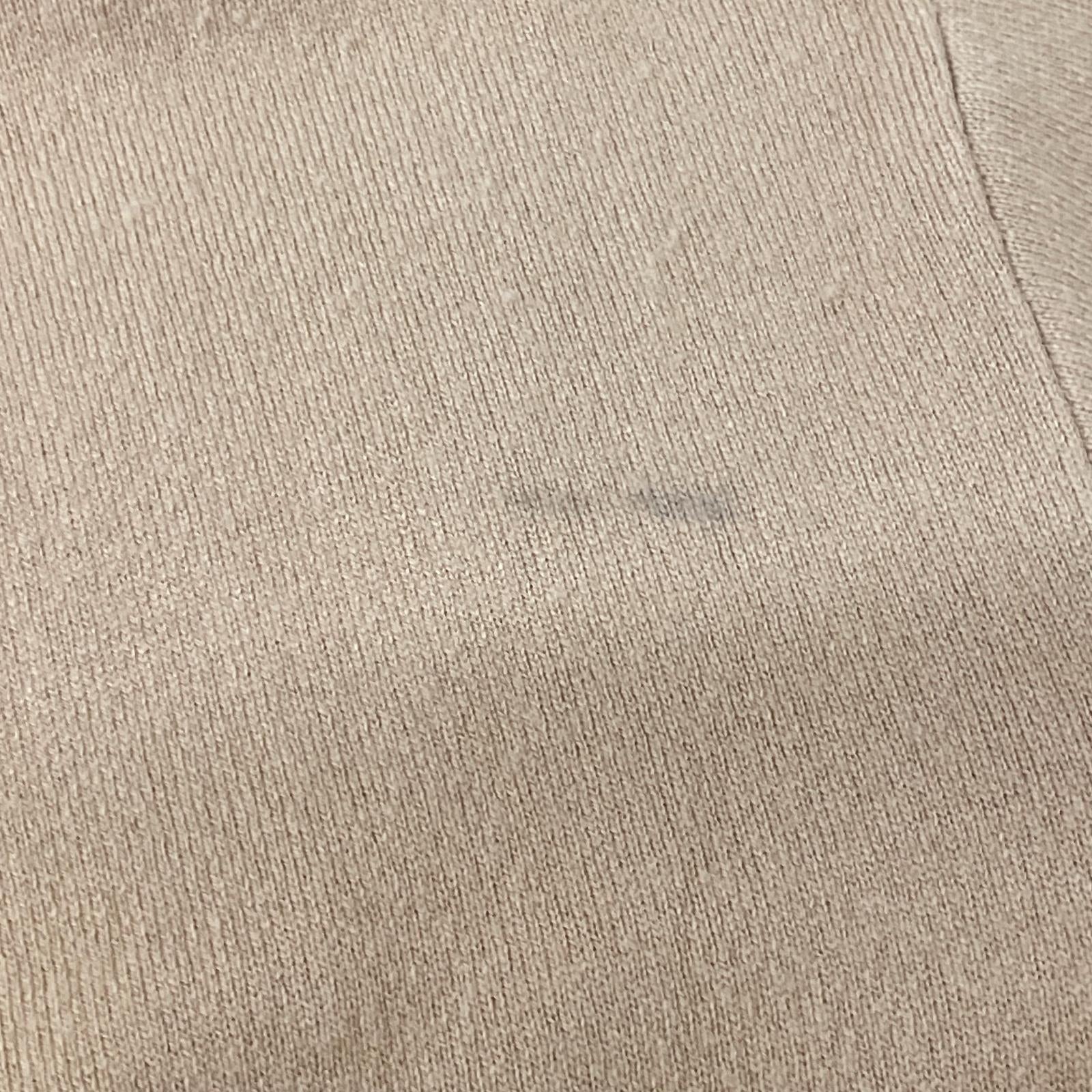 DESIGNWORKS Beige Wool Cashmere Connected Cardigan Top 38