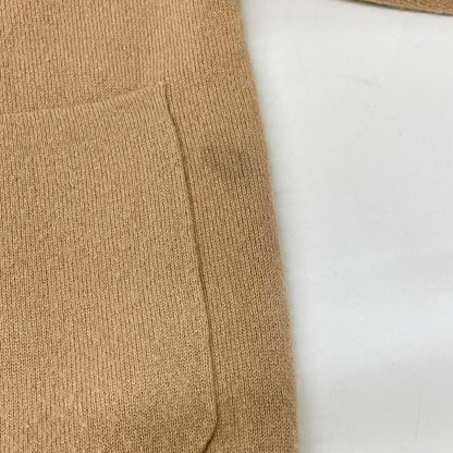 DESIGNWORKS Beige Wool Cashmere Connected Cardigan Top 38