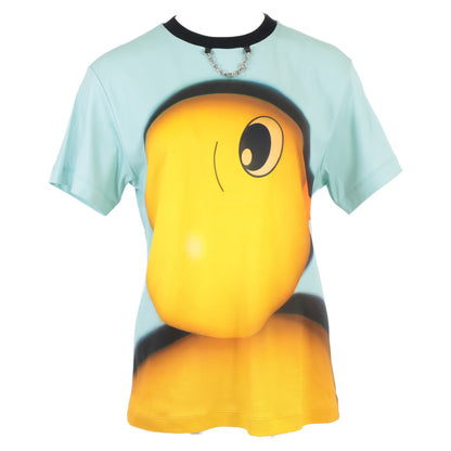 LOUIS VUITTON Louis Vuitton [Domestic/24SS] RW242WW MRV FRTS42 LV Duck Short-sleeved T-shirt with Collar Chain / Top