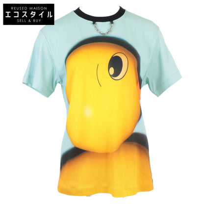 LOUIS VUITTON Louis Vuitton [Domestic/24SS] RW242WW MRV FRTS42 LV Duck Short-sleeved T-shirt with Collar Chain / Top