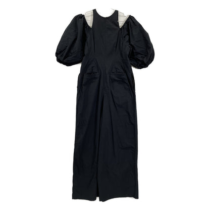 CLANE クラネ 17112-5292 24AW 黑色 VOLUME PUFF SHOULDER ALL IN ONE 连体衣 背带裤 连体衣