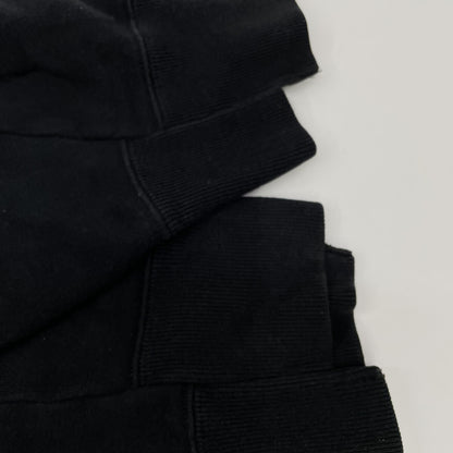 ST-040 BLACK OVERSIZED SWEAT PULLOVER SWEATSHIRT Top S Men's