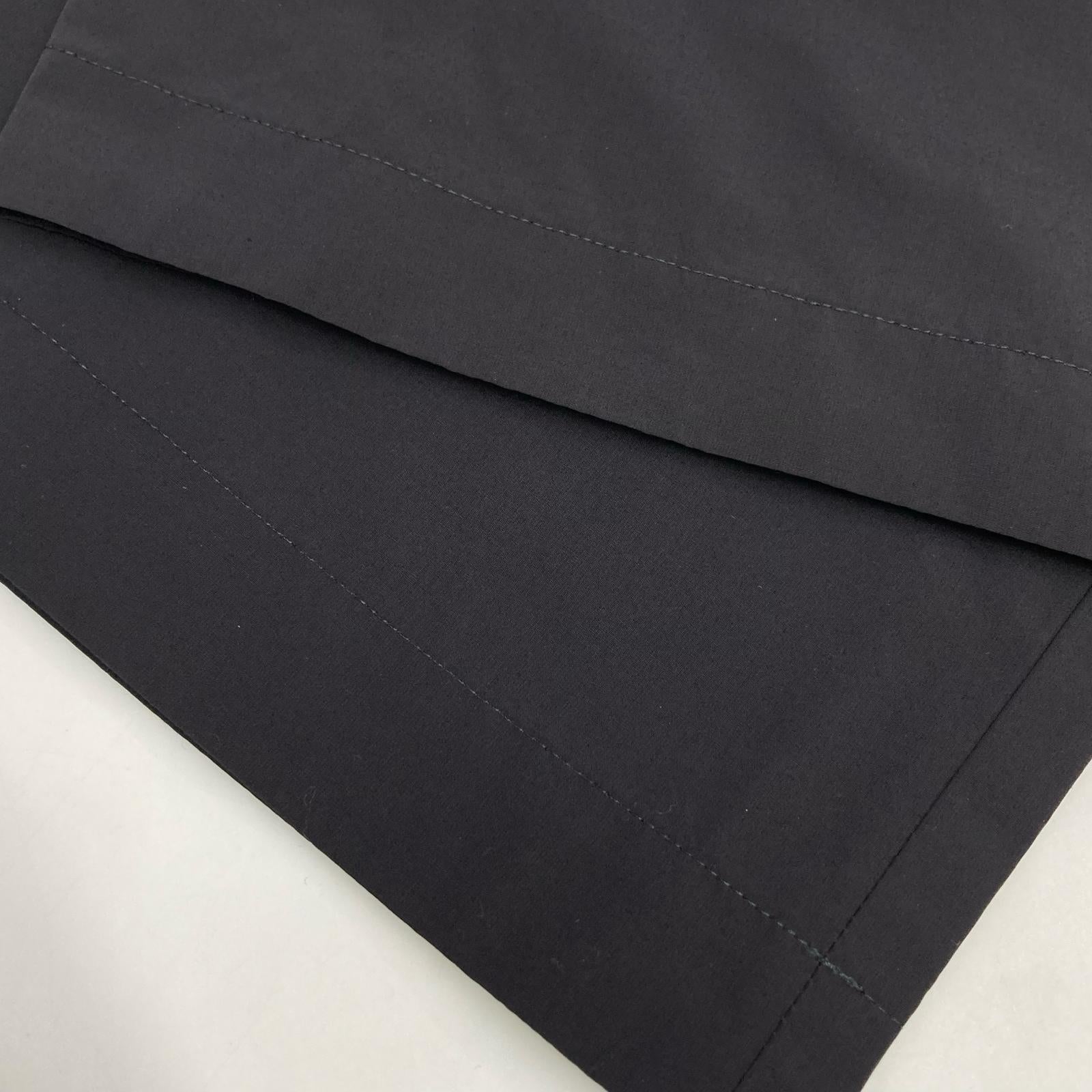 ﾀﾞｰｸｸﾞﾚｰ ﾎﾟﾘｴｽﾃﾙ×ｺｯﾄﾝ ﾍﾞﾙﾄ付き ﾜｲﾄﾞﾊﾟﾝﾂ ボトムス 38 レディース