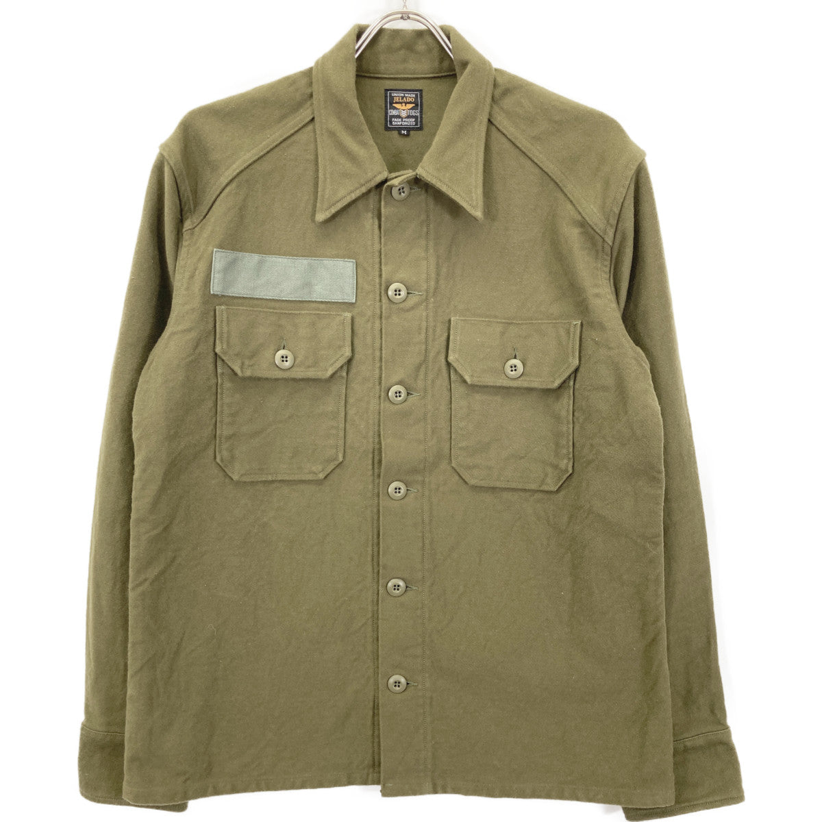 JELADO ジェラード CT73104 カーキ COG108 Field Shirt トップス