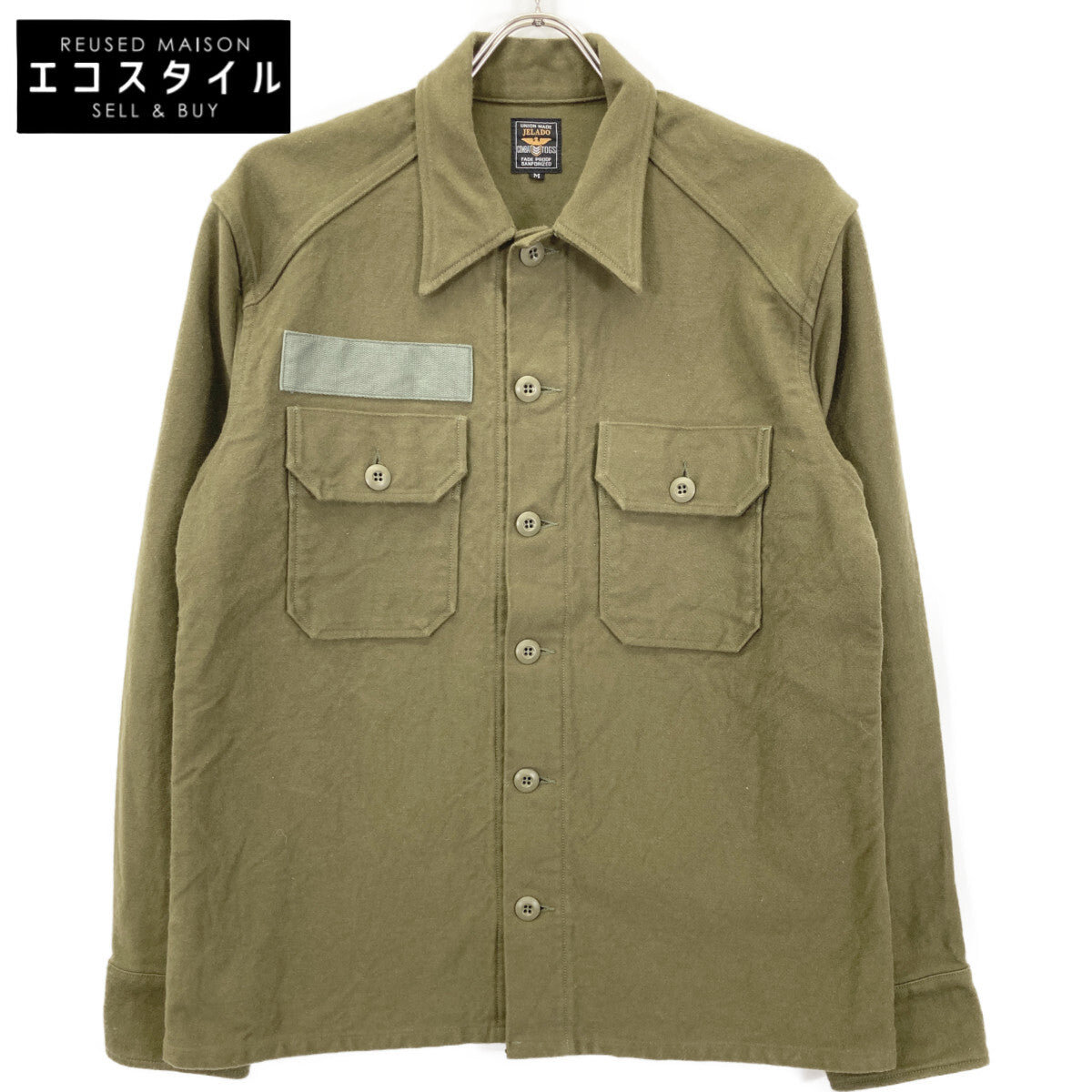 JELADO ジェラード CT73104 カーキ COG108 Field Shirt トップス