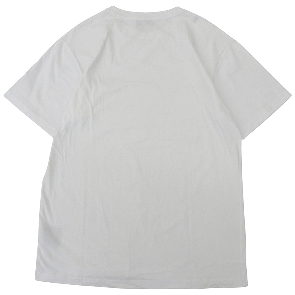 DIOR Cotton Visitor Patch Crew Neck S/S Cut and Sewn T-Shirt Top Men's White S 923J611B0533 Top