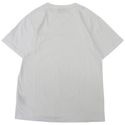 DIOR Cotton Visitor Patch Crew Neck S/S Cut and Sewn T-Shirt Top Men's White S 923J611B0533 Top