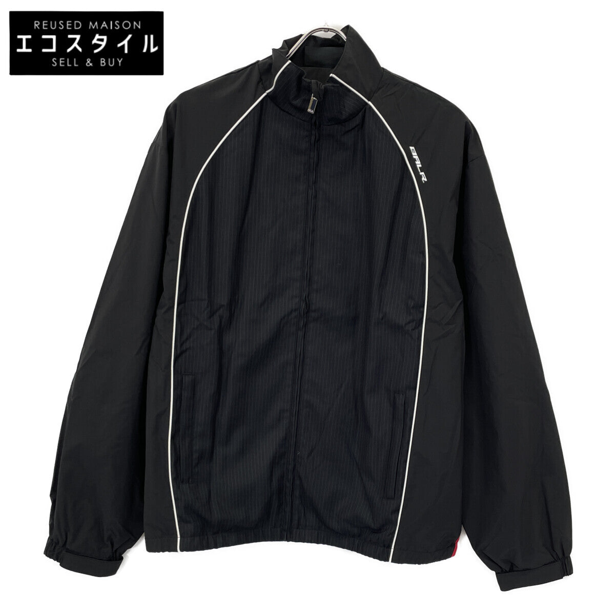 25AW B1387.1027 Black Stripe GOTL RELAXED TRACK JACKET M Men's