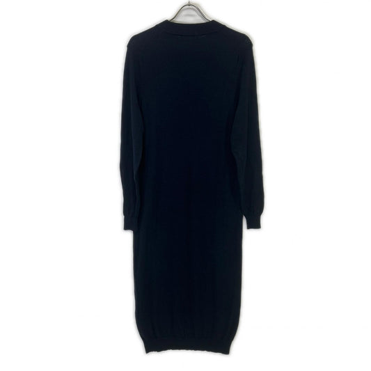 Max MaraWEEKEND Max Mara Weekend 532601836750 海军蓝 桑蚕丝羊毛混纺高领针织连衣裙 连衣裙
