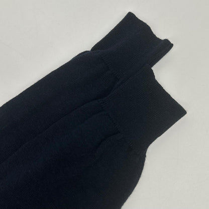Max Mara WEEKEND Max Mara Weekend 532601836750 Navy Silk x Wool Mock Neck Knit Dress