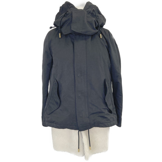 17FW-RECT-156L BLACK M65 SHORT MODS COAT WITH LINER Mods Coat 38 Women's