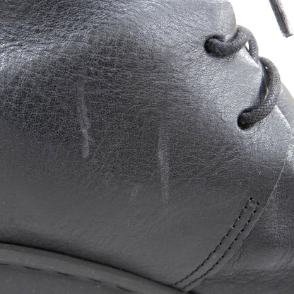 trippen CORNER Leather Layered Lace-up Boots Shoes Women's Black 39 Shoes