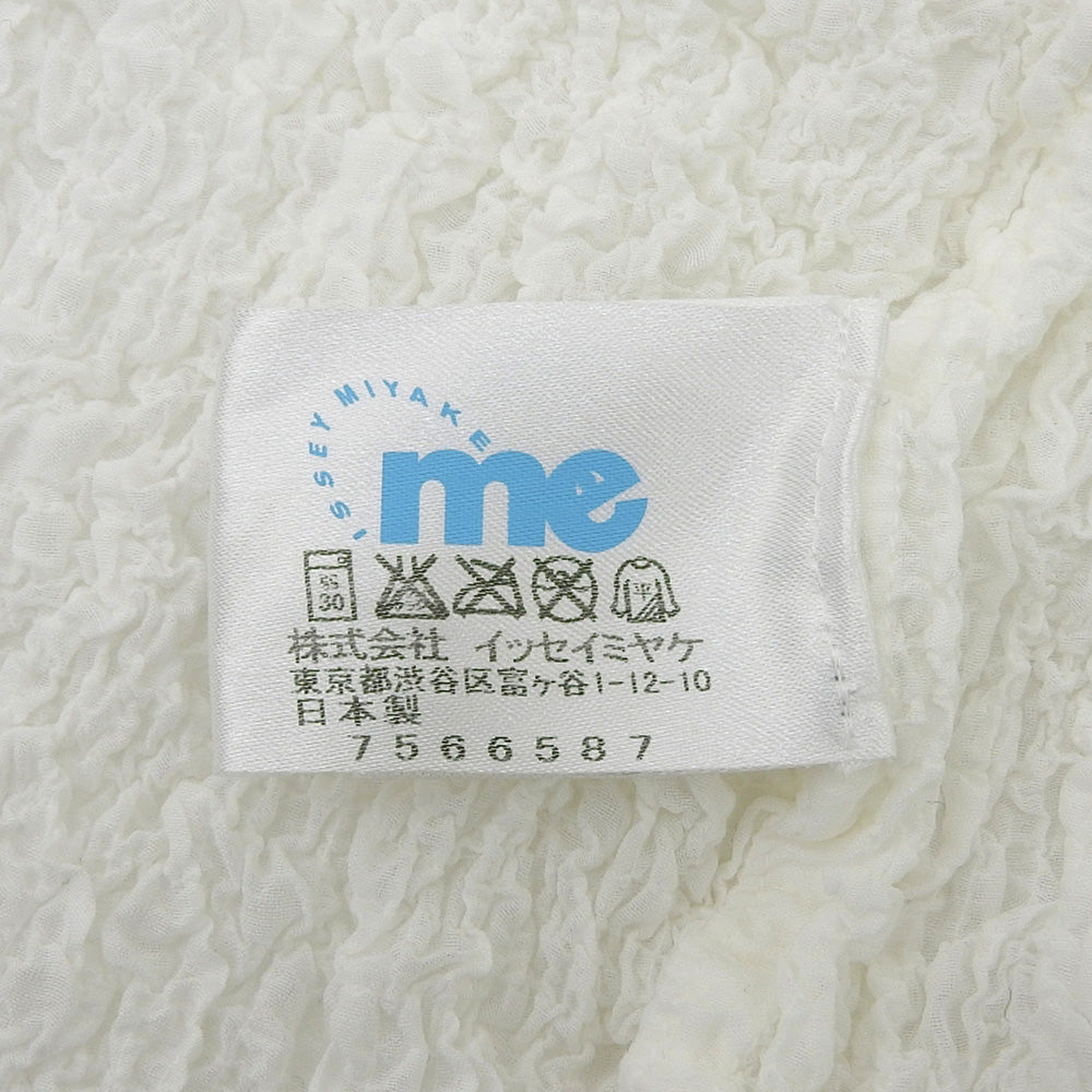 MeISSEYMIYAKE Mee ISSEY MIYAKE Excellent Condition Washer Processed Blouse Top Women's White MI55FM129 Tops
