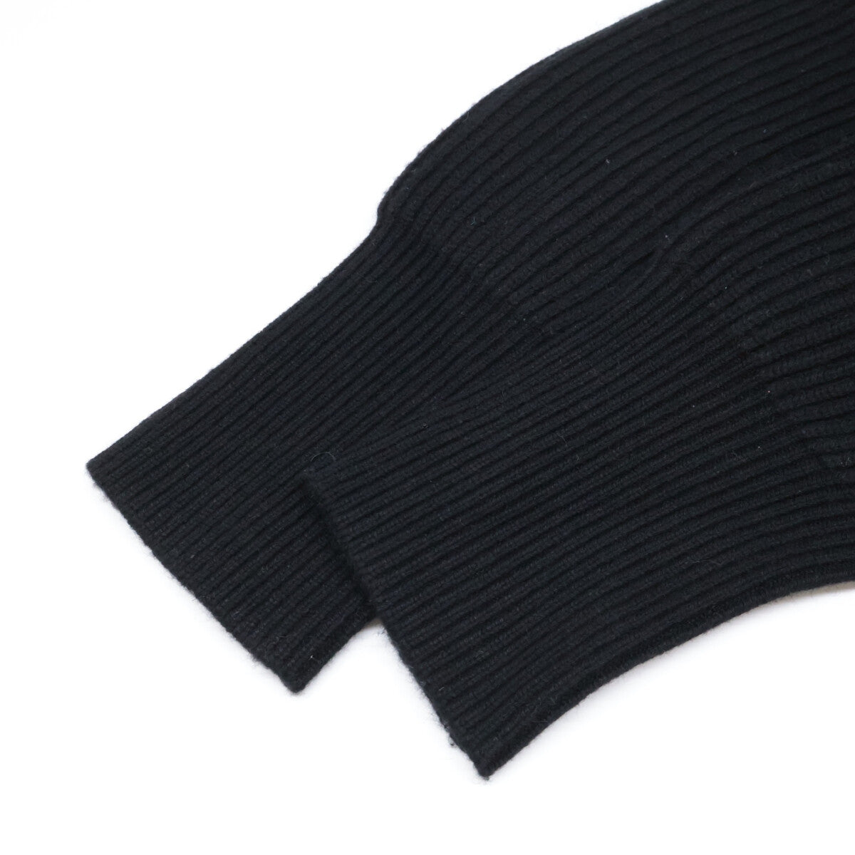 4068133 Black x Red Tartan Check Turtleneck Knit Top M Men's
