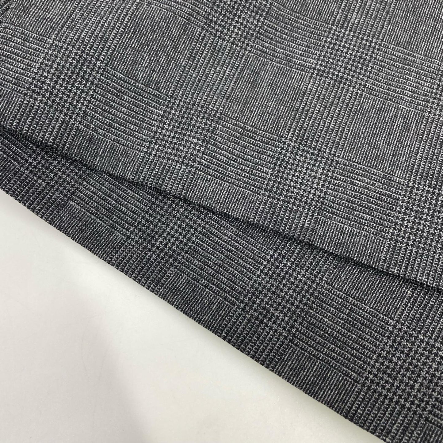 ENFOLD エンフォルド 23AW ﾁｬｺｰﾙ ｸﾞﾚﾝﾁｪｯｸ ｽﾄﾚｰﾄﾜｲﾄﾞﾊﾟﾝﾂ ボトムス 38