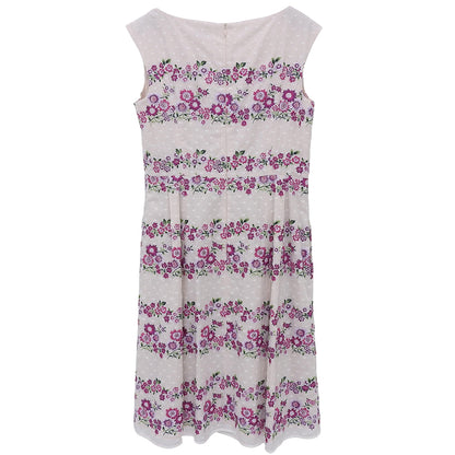 TOCCA TOCCA Like-New LIVERLEAF Dress Women's Light Beige x Pink 6 Dress