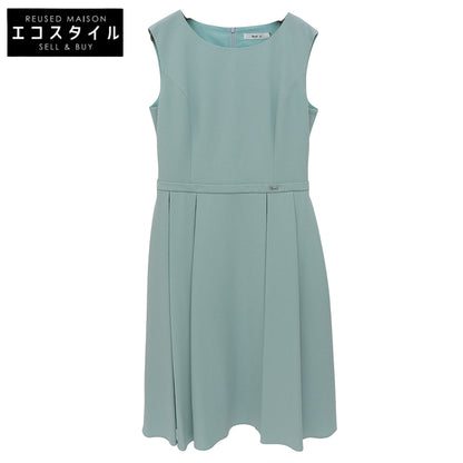 Rene Sleeveless Flared Dress Women's Light Blue 38 (Like New)