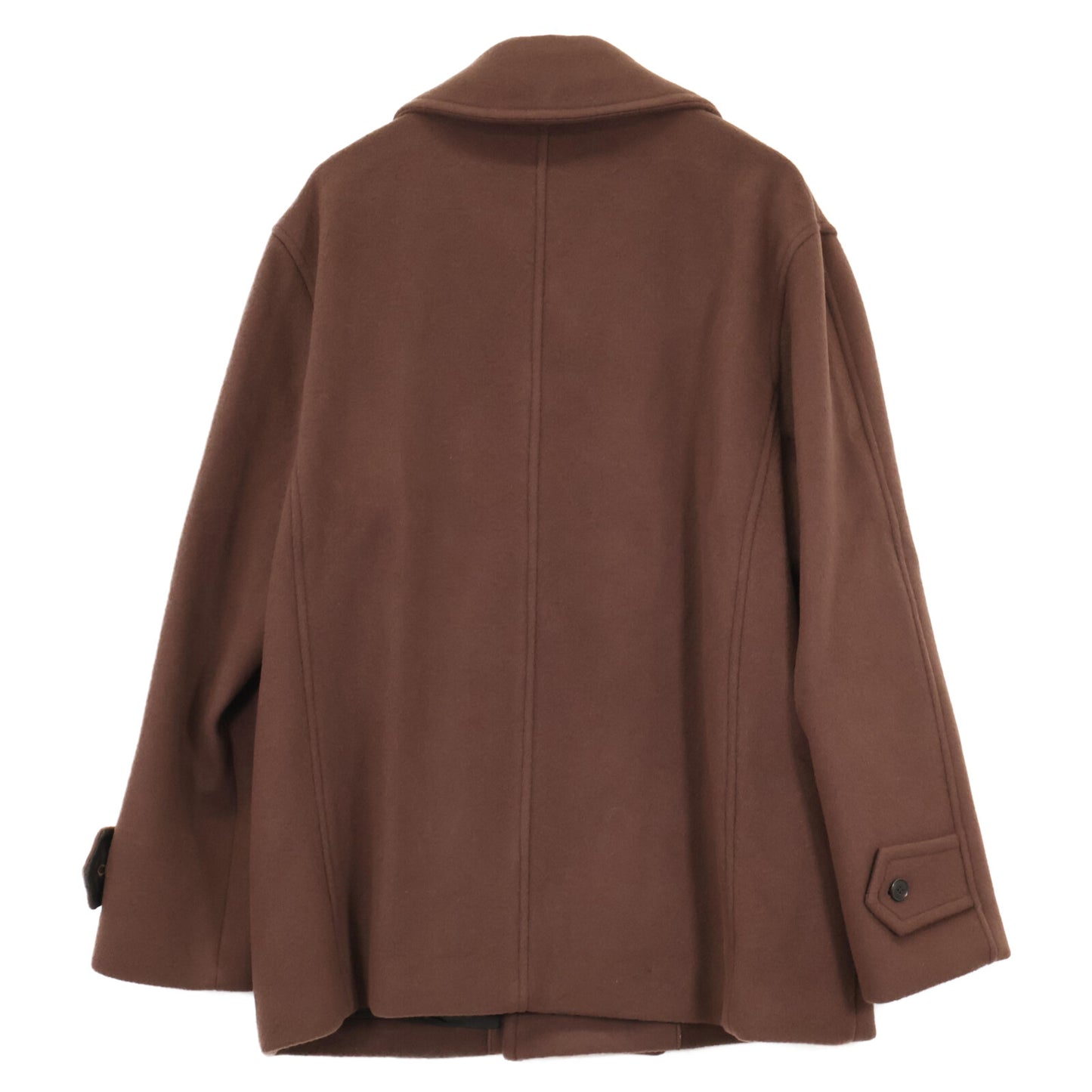 MRC149 Brown P Coat Pea coat Coat V Men's