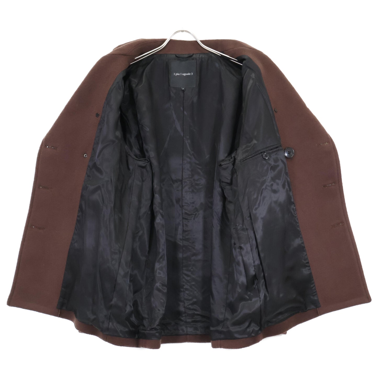 MRC149 Brown P Coat Pea coat Coat V Men's