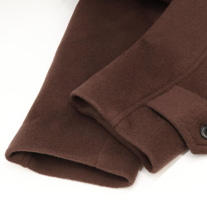 MRC149 Brown P Coat Pea coat Coat V Men's