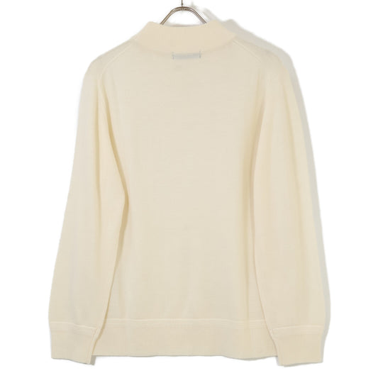 [Excellent Condition] MRK279 MOCK NECK KNIT Logo Embroidery Mock Neck Knit Sweater / Top IV Men's