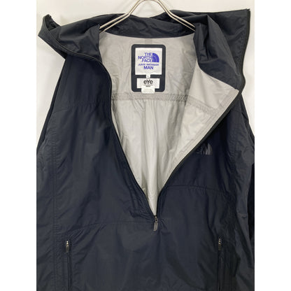 eYe JUNYA WATANABE MAN × THE NORTH FACE Black Nylon Taffeta Laminated Jacket