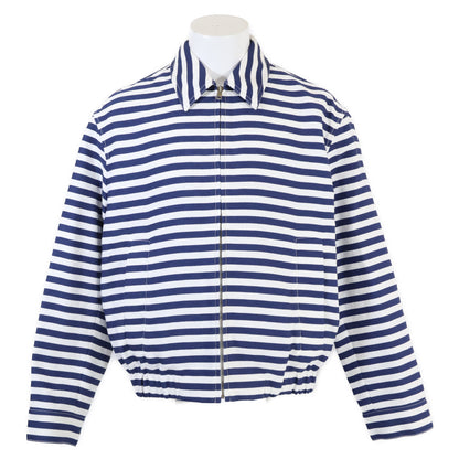 【新品同/国内正規/25年款】837918 ZATAS ZIPPED JACKET IN COTTON JACQUARD WITH GG PRINT GG提花边饰拉链夹克/外套 46 男士