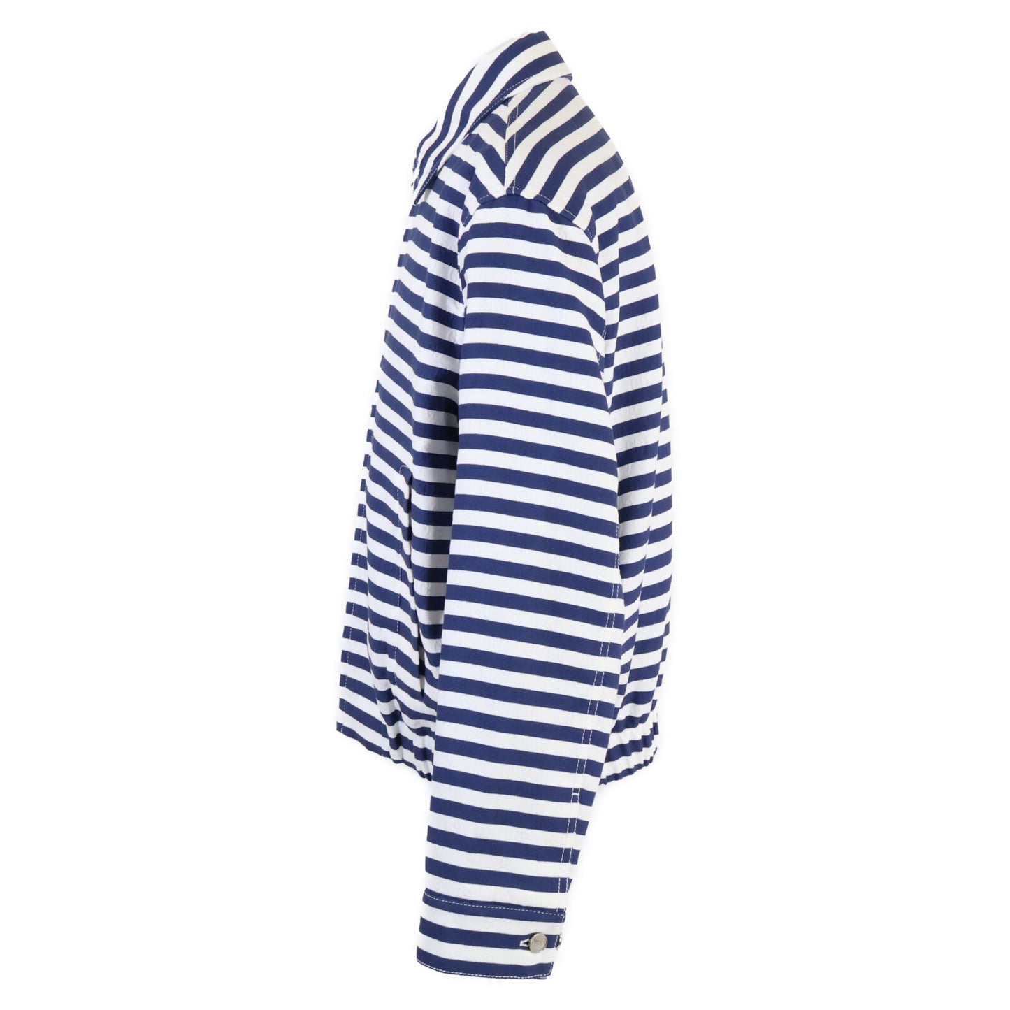 【新品同/国内正規/25年款】837918 ZATAS ZIPPED JACKET IN COTTON JACQUARD WITH GG PRINT GG提花边饰拉链夹克/外套 46 男士