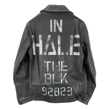 Leather Double Rider's Jacket M Men's