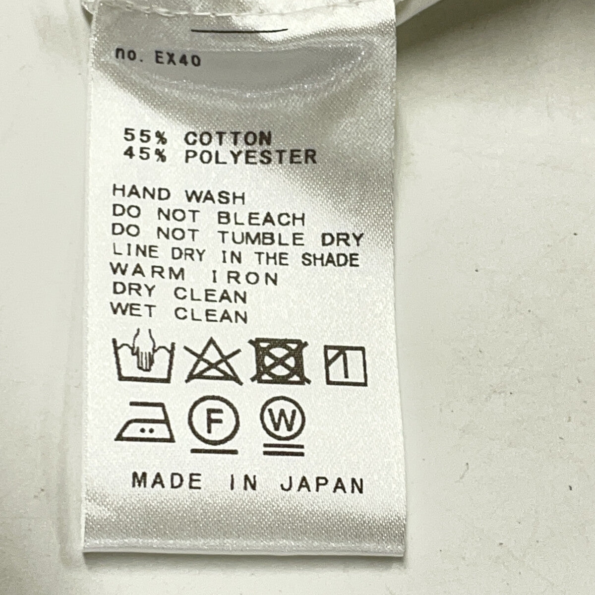 22-040-560-1070 White Cotton x Ester Long Sleeve Shirt Dress Dress