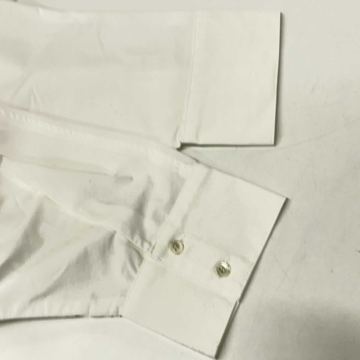 22-040-560-1070 White Cotton x Ester Long Sleeve Shirt Dress Dress