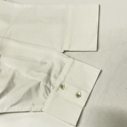 22-040-560-1070 White Cotton x Ester Long Sleeve Shirt Dress Dress