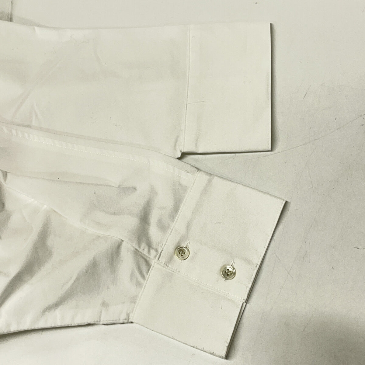 22-040-560-1070 White Cotton x Ester Long Sleeve Shirt Dress Dress
