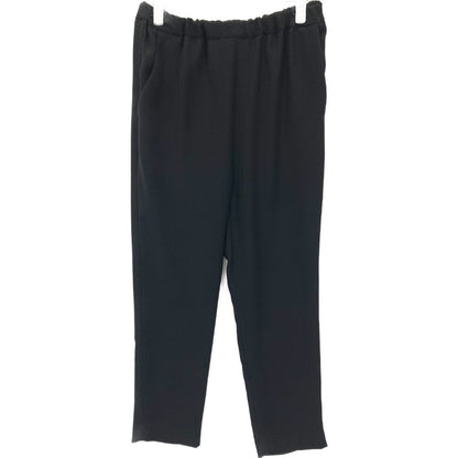 20-030-520-0000 Black Polyester Drawstring Tapered Easy Pants Bottoms 38 Women's