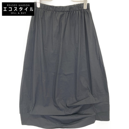 J'M DESIGN J'M Design 2025 25-060-570-0015 black cotton×nylon pleated layered balloon skirt skirt