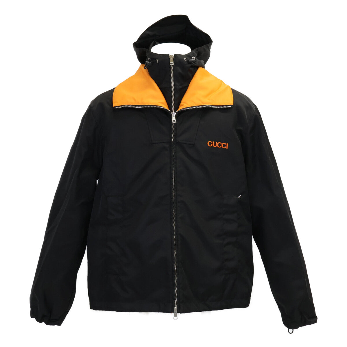 GUCCI New with Tags Domestic Regular 25SS 804964 ZAQ7F Patch Logo Nylon Twill Jacket