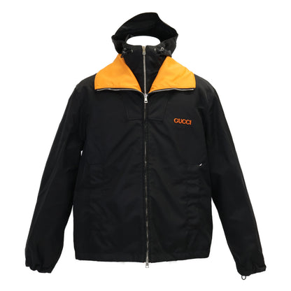GUCCI New with Tags Domestic Regular 25SS 804964 ZAQ7F Patch Logo Nylon Twill Jacket