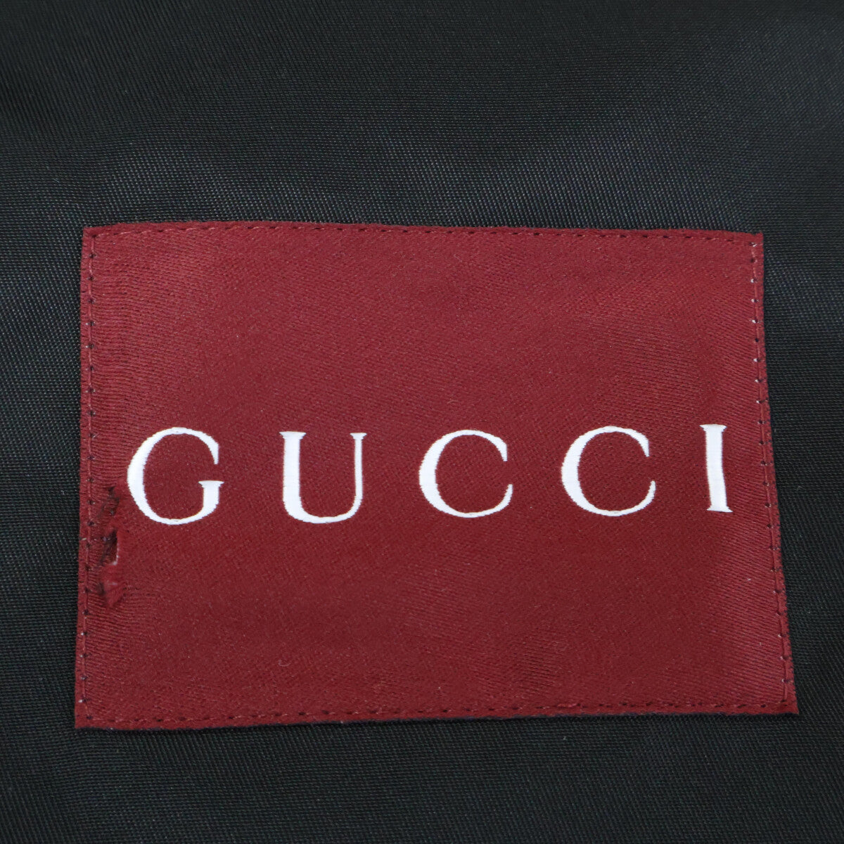 GUCCI New with Tags Domestic Regular 25SS 804964 ZAQ7F Patch Logo Nylon Twill Jacket