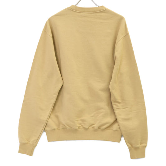 GUCCI グッチ 24AW 784413 XJGKR ベージュ フロントロゴ コットンジャージースウェットシャツ トップス