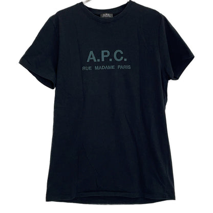 A.P.C. FREAK'S STORE Exclusive 24233-1-96751 Black Big Silhouette RUE MADAME TEE Top